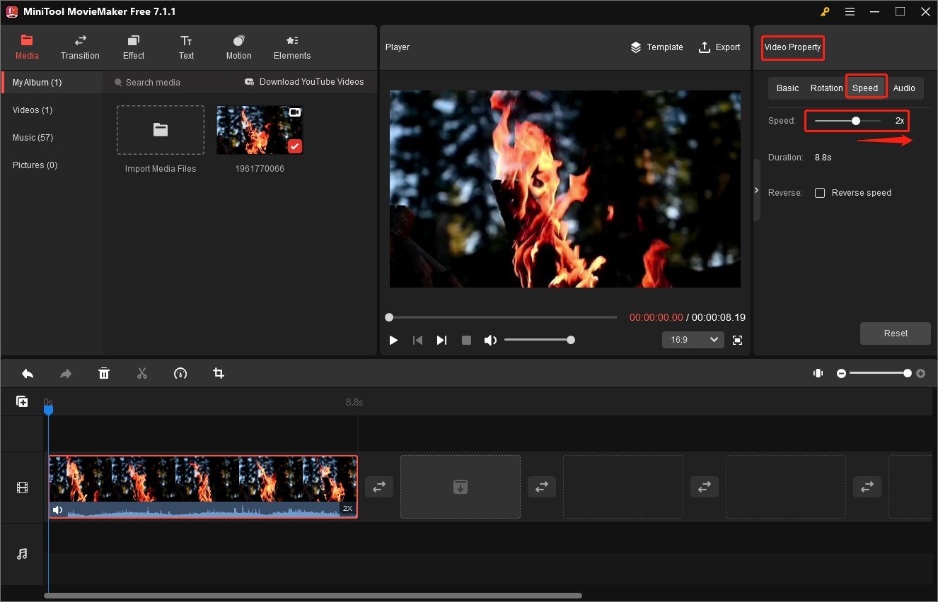 How to Speed Up a Video Easily with MiniTool MovieMaker 2