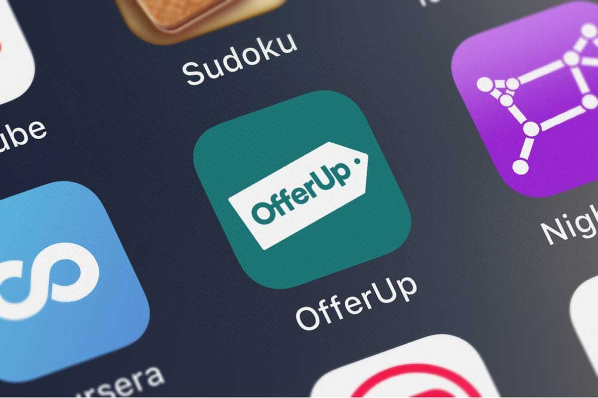 Покажи какие сервисы. OFFERUP. Мобильный маркетплейс. Buy sell buttons.