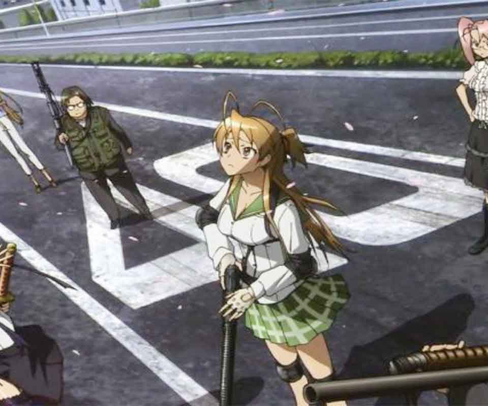 high school of the dead season 2 release