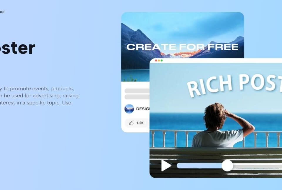 CapCut's Poster Maker