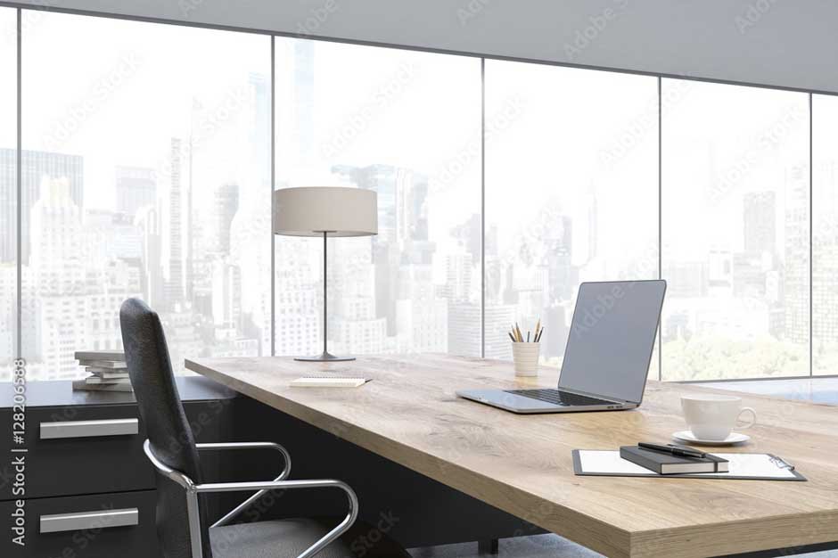 Creating a Sleek and Stylish Workspace with a Modern Executive Desk
